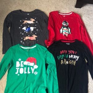 Girls Holiday Shirts